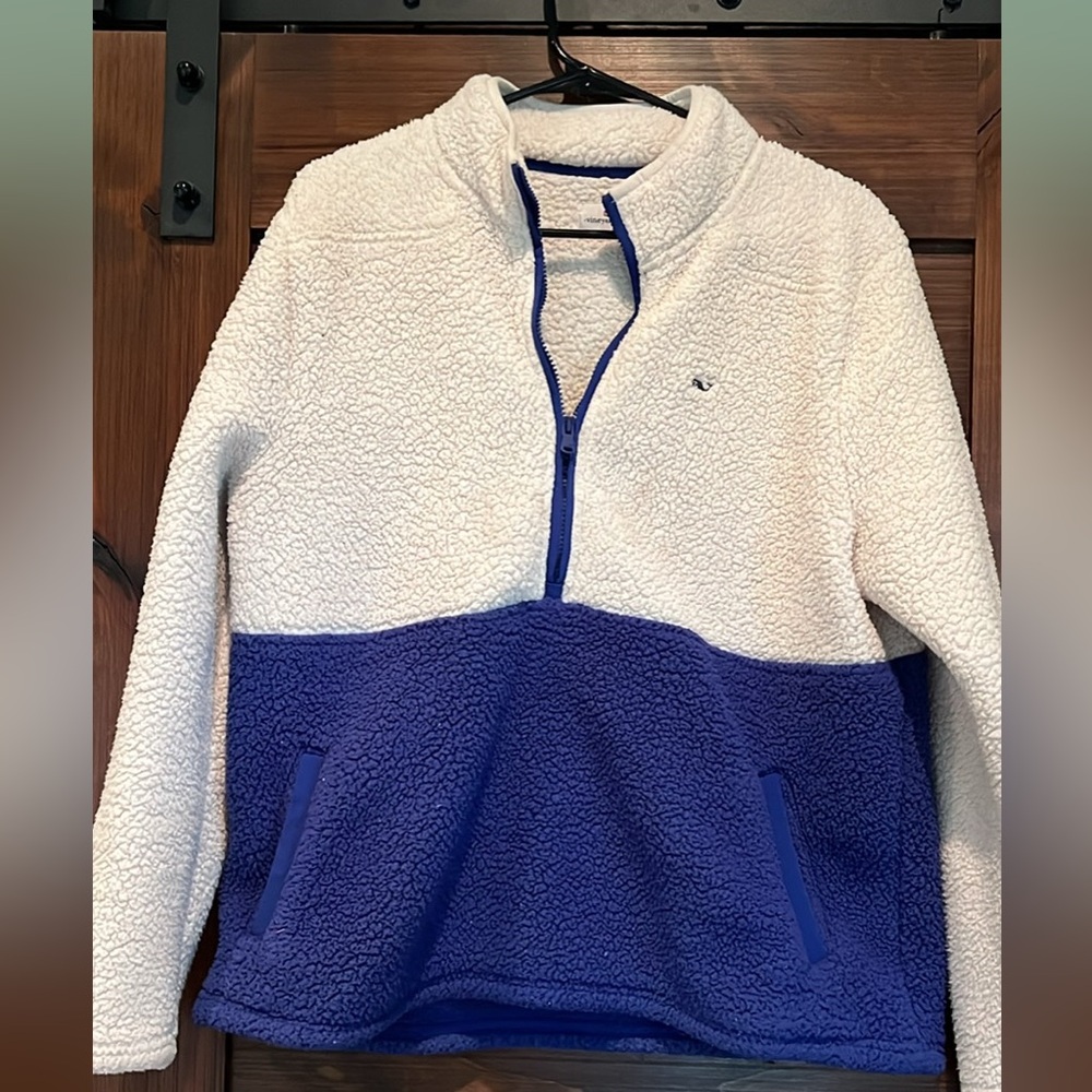 Vineyard Vines Sherpa Half-Zip Pullover